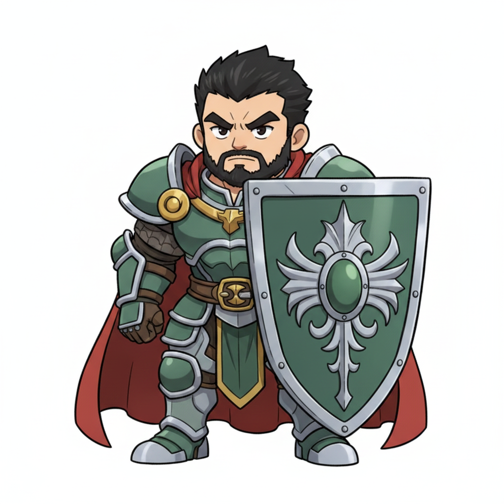 ミノキシジル外用の擬人化キャラクター・前線維持のミノキ